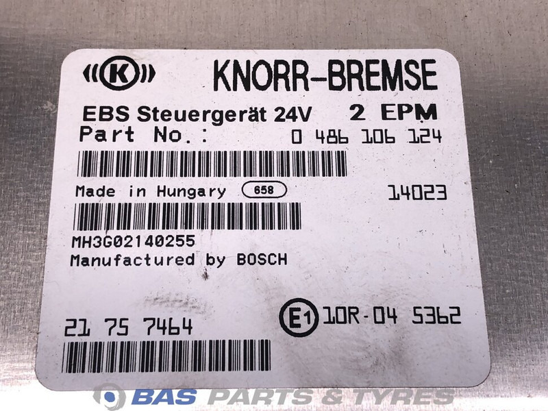 Renault Regeleenheid EBS Renault 7421377527 - Unidad de control para Camión: foto 3 Renault Regeleenheid EBS Renault 7421377527 - Unidad de control para Camión: foto 3