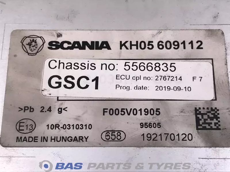 Scania - Sistema eléctrico para Camión: foto 3 Scania - Sistema eléctrico para Camión: foto 3