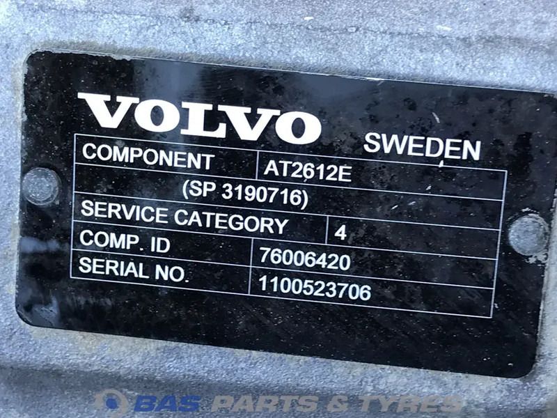 Volvo FH4 AT2612E I-Shift Versnellingsbak 20790787 - Caja de cambios para Camión: foto 5 Volvo FH4 AT2612E I-Shift Versnellingsbak 20790787 - Caja de cambios para Camión: foto 5