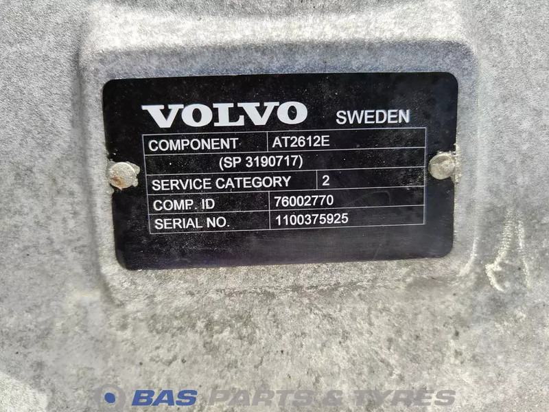 Volvo FH4 AT2612E I-Shift Versnellingsbak G1353 - Caja de cambios para Camión: foto 5 Volvo FH4 AT2612E I-Shift Versnellingsbak G1353 - Caja de cambios para Camión: foto 5