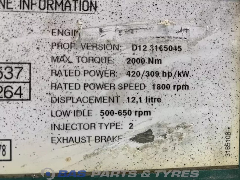 Volvo Motormanagement ECU Volvo 8170700 - Unidad de control para Camión: foto 5 Volvo Motormanagement ECU Volvo 8170700 - Unidad de control para Camión: foto 5