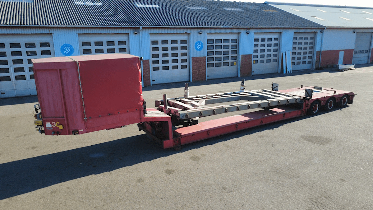 Faymonville STBZ 3 - Flangetrailer - Góndola rebajadas semirremolque: foto 1 Faymonville STBZ 3 - Flangetrailer - Góndola rebajadas semirremolque: foto 1