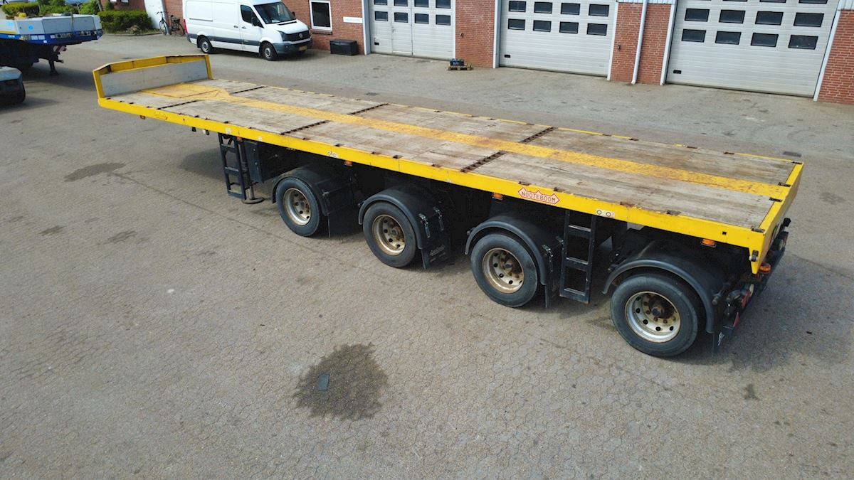 Nooteboom - Semirremolque plataforma/ Caja abierta: foto 2 Nooteboom - Semirremolque plataforma/ Caja abierta: foto 2