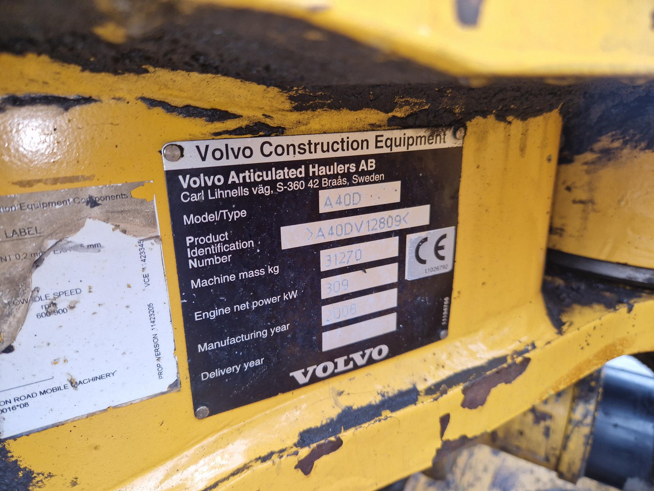 DUMPER VOLVO A40D - Dúmper articulado: foto 5 DUMPER VOLVO A40D - Dúmper articulado: foto 5