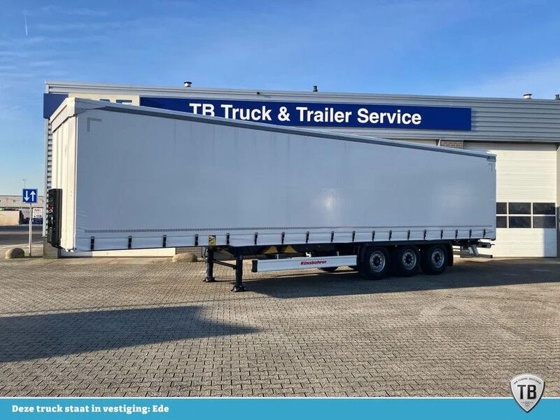 Kässbohrer SCS X / 90 - 12 / 27 Schuifzeilen met twee liftassen en hefdak 500mm - Semirremolque lona: foto 1 Kässbohrer SCS X / 90 - 12 / 27 Schuifzeilen met twee liftassen en hefdak 500mm - Semirremolque lona: foto 1