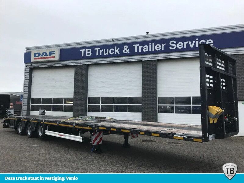 Kässbohrer SPA M 3 / 1N - 18 / 27 Uitschuifbare MEGA oplegger - Semirremolque plataforma/ Caja abierta: foto 1 Kässbohrer SPA M 3 / 1N - 18 / 27 Uitschuifbare MEGA oplegger - Semirremolque plataforma/ Caja abierta: foto 1