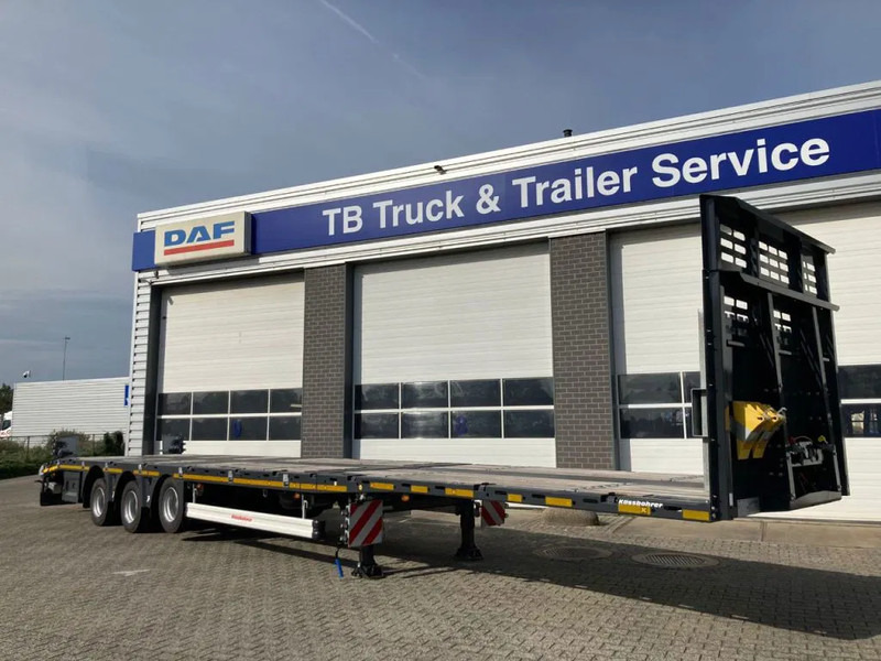 Kässbohrer SPA M3 / 1N - 18 / 27 Heavy Duty uitschuifbare vlakke mega trailer met liftas, rongen en oprijplaten - Caja cerrada semirremolque: foto 3 Kässbohrer SPA M3 / 1N - 18 / 27 Heavy Duty uitschuifbare vlakke mega trailer met liftas, rongen en oprijplaten - Caja cerrada semirremolque: foto 3