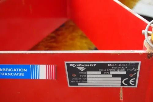 Zmiatarka Rabaud Szerokość robocza 2m - Barredora cucharón: foto 3 Zmiatarka Rabaud Szerokość robocza 2m - Barredora cucharón: foto 3