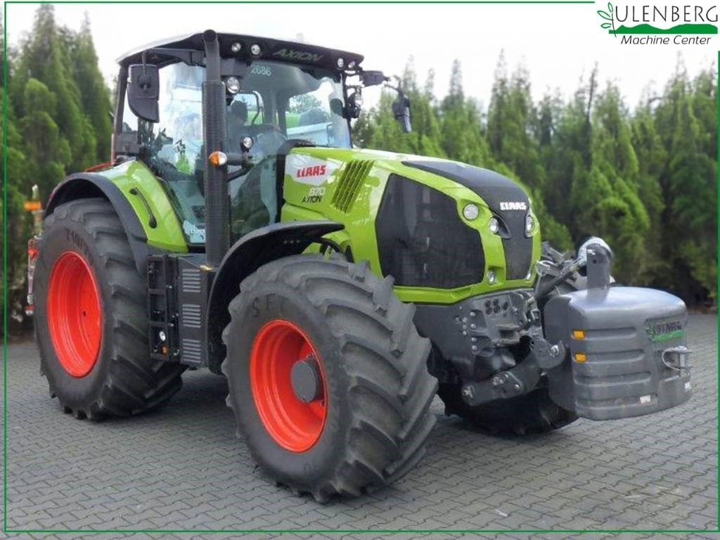 Claas Axion 870 Cmatic - Tractor: foto 1 Claas Axion 870 Cmatic - Tractor: foto 1