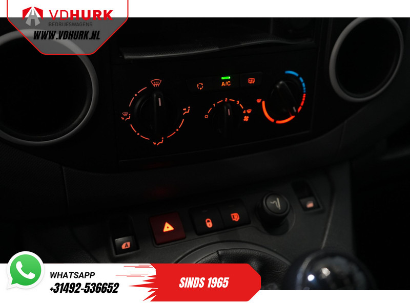 Furgoneta pequeña Citroën Berlingo 1.6 HDI 90 pk L2 EXPORT ONLY 3 Pers./ NL-auto/ Navi/ Airco/ Trekhaak: foto 17