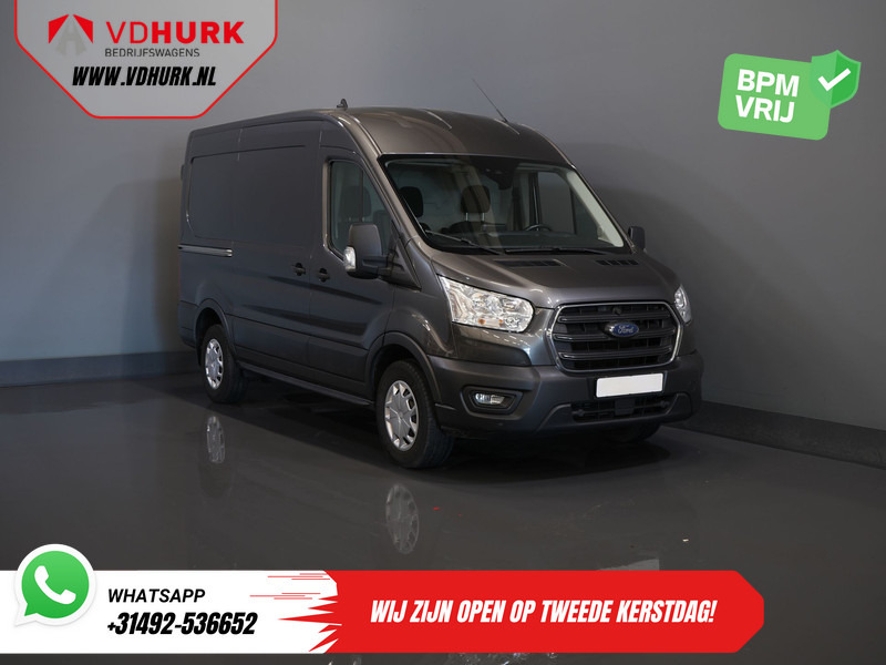 Ford Transit 350 2.0 TDCI 170 pk Aut. L2H2 BPM VRIJ! Carplay/ Navi/ Camera/ Inrichting/ Trekhaak/ PDC/ Cruise/ Airco - Furgón: foto 1 Ford Transit 350 2.0 TDCI 170 pk Aut. L2H2 BPM VRIJ! Carplay/ Navi/ Camera/ Inrichting/ Trekhaak/ PDC/ Cruise/ Airco - Furgón: foto 1