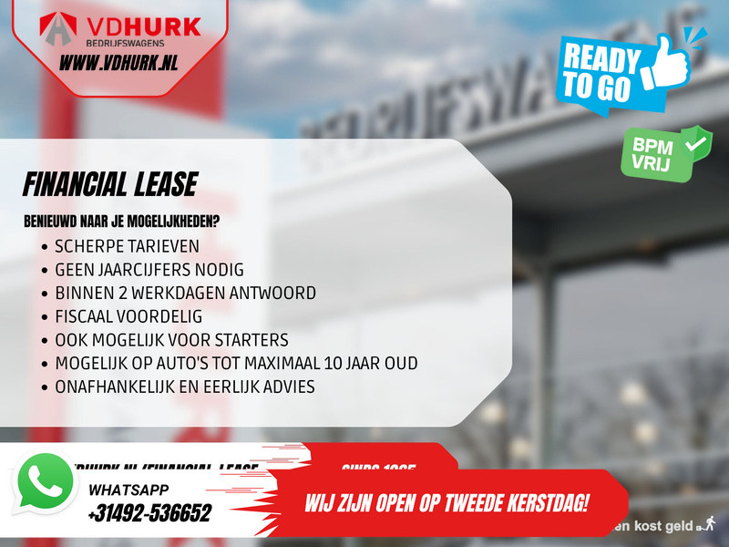 Leasing financiero de Ford Transit Courier 1.0 Trend 100 pk BENZINE BPM VRIJ! Garantie 05-2029/ Carplay/ Virtual Cockpit/ Airco/ Cruise leasing Ford Transit Courier 1.0 Trend 100 pk BENZINE BPM VRIJ! Garantie 05-2029/ Carplay/ Virtual Cockpit/ Airco/ Cruise: foto 13