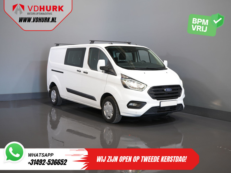 Ford Transit Custom 2.0 TDCI L2 Trend DC Dubbel Cabine BPM VRIJ! Stoelverw./ Carplay/ 2.7t Trekverm./ Navi/ PDC/ Cruise - Furgoneta pequeña, Furgoneta combi: foto 1 Ford Transit Custom 2.0 TDCI L2 Trend DC Dubbel Cabine BPM VRIJ! Stoelverw./ Carplay/ 2.7t Trekverm./ Navi/ PDC/ Cruise - Furgoneta pequeña, Furgoneta combi: foto 1