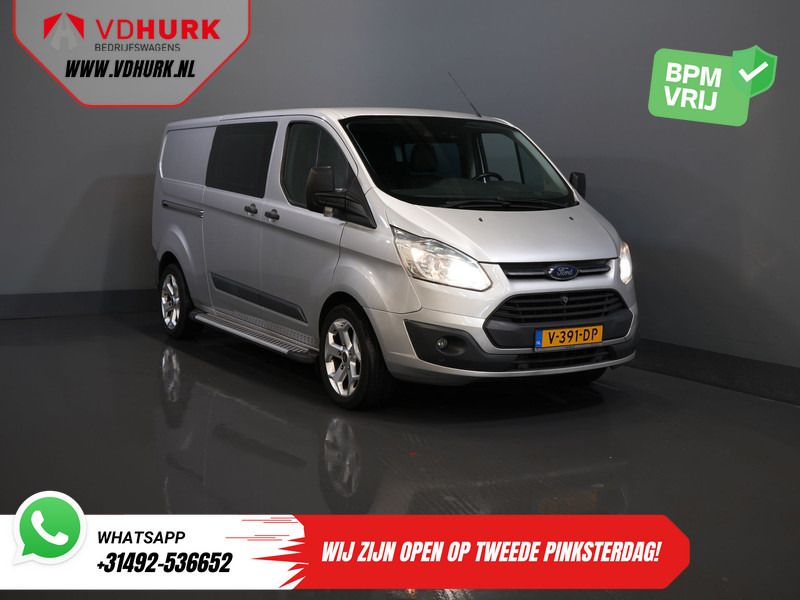 Ford Transit Custom 2.2 TDCI Trend DC Dubbel Cabine L2 NL Auto/ Leder/ Stoelverw./ Camera/ PDC/ LMV/ Sidesteps - Furgoneta pequeña, Furgoneta combi: foto 1 Ford Transit Custom 2.2 TDCI Trend DC Dubbel Cabine L2 NL Auto/ Leder/ Stoelverw./ Camera/ PDC/ LMV/ Sidesteps - Furgoneta pequeña, Furgoneta combi: foto 1