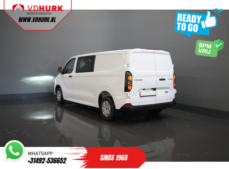 Ford Transit Custom 320 2.0 TDCI 136 pk L2 BPM VRIJ! DC Dubbel Cabine/ 5 jaar/200.000 km Garantie/ Carplay/ Climate/ Camera/ PDC/ Cruise - Furgoneta pequeña, Furgoneta combi: foto 2 Ford Transit Custom 320 2.0 TDCI 136 pk L2 BPM VRIJ! DC Dubbel Cabine/ 5 jaar/200.000 km Garantie/ Carplay/ Climate/ Camera/ PDC/ Cruise - Furgoneta pequeña, Furgoneta combi: foto 2