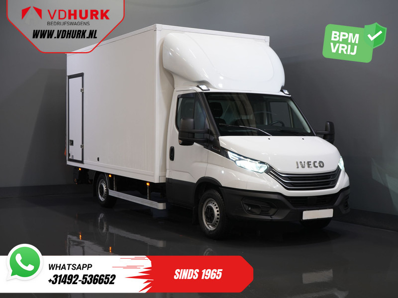 Iveco Daily 35S18HV 3.0 Aut. ZF BPM VRIJ! Bakwagen Laadklep/ LED/ Spoiler/ 3.5T Trekverm./ Gev.stoel/ Adapt.Cruise/ Navi/ Carplay/ Climate/ - Furgoneta: foto 1 Iveco Daily 35S18HV 3.0 Aut. ZF BPM VRIJ! Bakwagen Laadklep/ LED/ Spoiler/ 3.5T Trekverm./ Gev.stoel/ Adapt.Cruise/ Navi/ Carplay/ Climate/ - Furgoneta: foto 1