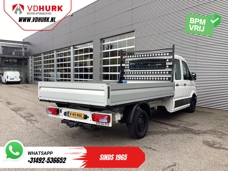MAN TGE 3.180 DSG Aut. DC Dubbel Cabine BPM VRIJ! Open Laadbak 350x203/ 7 Pers./ Carplay/ Trekhaak/ Cruise/ 2.8t Trekverm./ Airco/ Pick - Caja abierta furgoneta, Furgoneta combi: foto 2 MAN TGE 3.180 DSG Aut. DC Dubbel Cabine BPM VRIJ! Open Laadbak 350x203/ 7 Pers./ Carplay/ Trekhaak/ Cruise/ 2.8t Trekverm./ Airco/ Pick - Caja abierta furgoneta, Furgoneta combi: foto 2