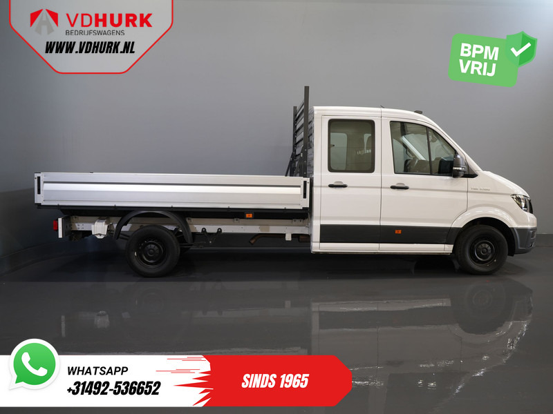 Caja abierta furgoneta, Furgoneta combi MAN TGE 3.180 DSG Aut. DC Dubbel Cabine BPM VRIJ! Open Laadbak 350x203/ 7 Pers./ Carplay/ Trekhaak/ Cruise/ 2.8t Trekverm./ Airco/ Pick: foto 11