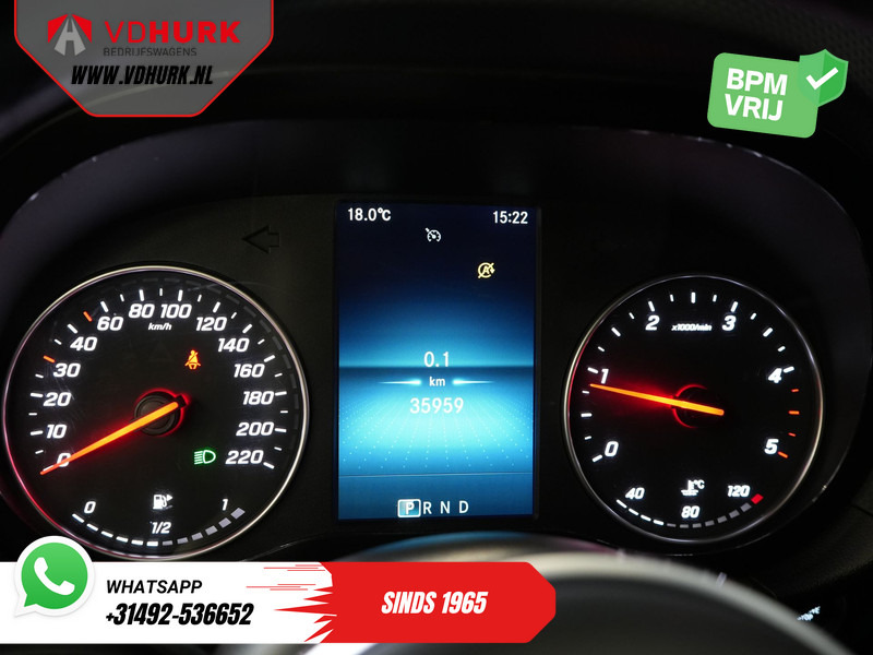 Furgoneta pequeña Mercedes-Benz Citan 110 CDI Aut. BPM VRIJ! LED/ Carplay/ Stoelverw./ Camera/ Cruise/ DAB/ Trekhaak: foto 20