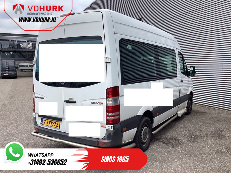 Minibús, Furgoneta de pasajeros Mercedes-Benz Sprinter 313 2.2 CDI Aut. L2H2 €11.132 Incl. BTW BPM VRIJ! Combi/ 9 Persoons/ Kombi/ 9P/ Airco/ Rolstoellift: foto 9