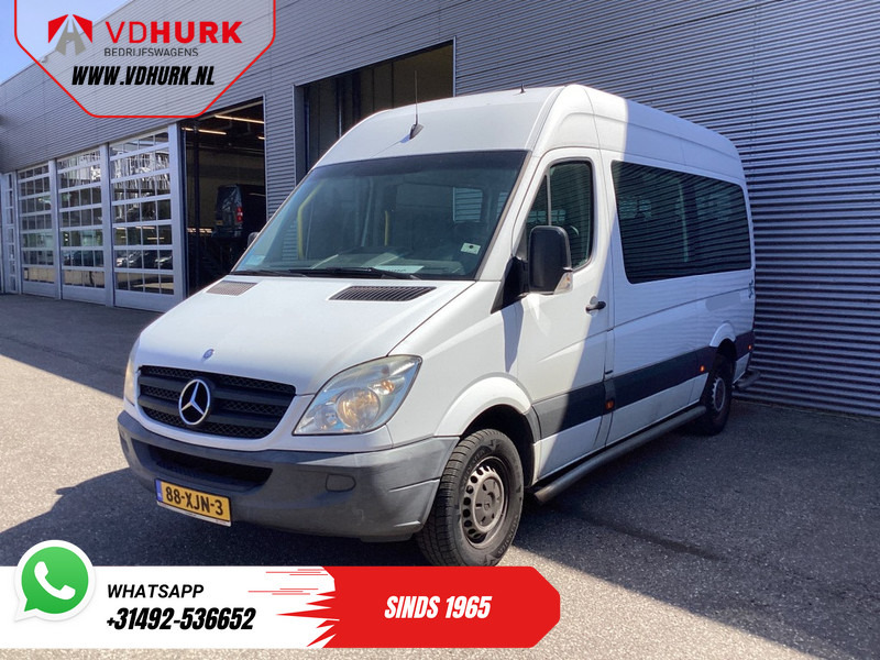 Minibús, Furgoneta de pasajeros Mercedes-Benz Sprinter 313 2.2 CDI L2H2 € 10.164 Incl. BTW BPM VRIJ! Combi/ 9 Persoons/ Kombi/ 9P/ Airco/ Rolstoellift: foto 10