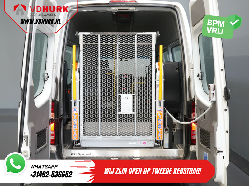Minibús, Furgoneta de pasajeros Mercedes-Benz Sprinter 313 2.2 CDI L2H2 €10.164 Incl. BTW BPM VRIJ! EXPORT Combi/ 9 Persoons/ Kombi/ 9P/ Airco/ Rolstoellift: foto 15