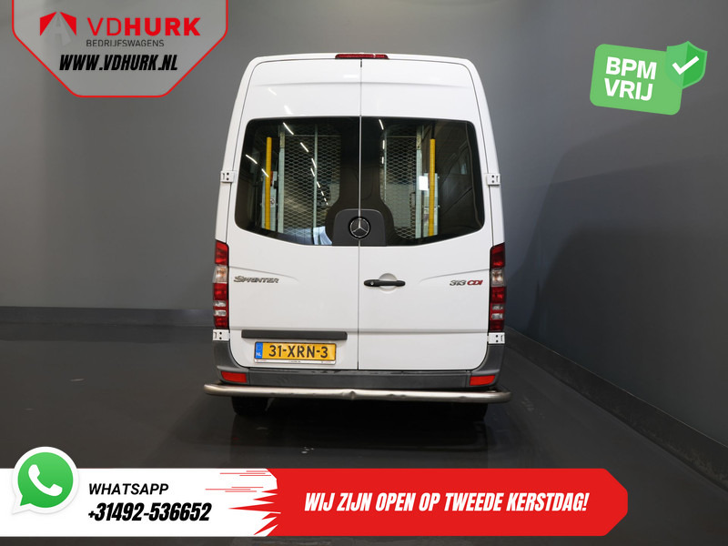 Minibús, Furgoneta de pasajeros Mercedes-Benz Sprinter 313 2.2 CDI L2H2 €10.164 Incl. BTW BPM VRIJ! EXPORT Combi/ 9 Persoons/ Kombi/ 9P/ Airco/ Rolstoellift: foto 6