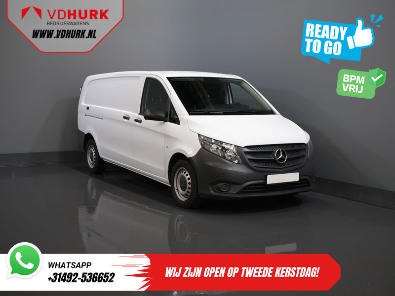 Mercedes-Benz Vito 116 CDI Aut. L3 XL BPM VRIJ! Carplay/ Stoelverw./ 270gr deuren/ Cruise/ Airco/ Navi/ Camera/ PDC - Furgón: foto 1 Mercedes-Benz Vito 116 CDI Aut. L3 XL BPM VRIJ! Carplay/ Stoelverw./ 270gr deuren/ Cruise/ Airco/ Navi/ Camera/ PDC - Furgón: foto 1