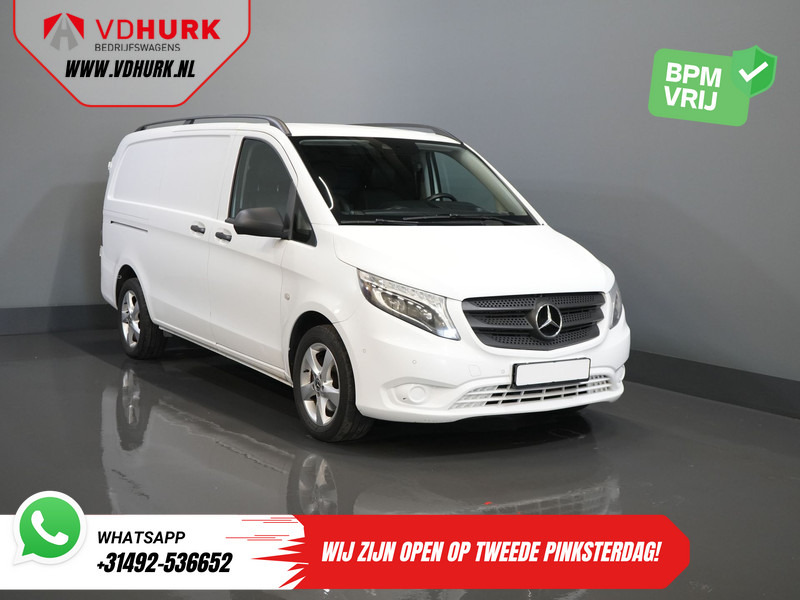 Mercedes-Benz Vito 119 CDI Aut. L3 BPM VRIJ! LED/ Standkachel/ Stoelverw./ Navi/ PDC/ Camera/ Trekhaak - Furgoneta pequeña: foto 1 Mercedes-Benz Vito 119 CDI Aut. L3 BPM VRIJ! LED/ Standkachel/ Stoelverw./ Navi/ PDC/ Camera/ Trekhaak - Furgoneta pequeña: foto 1