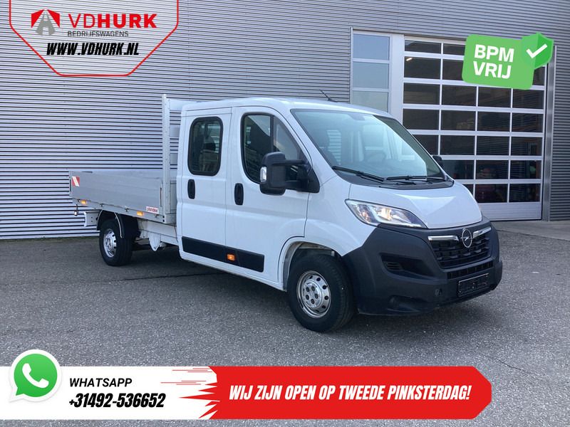 Opel Movano 2.2 140 pk DC Dubbel Cabine Open Laadbak/ 7 Pers./ 2.5t Trekverm./ Cruise/ Airco/ 288x215x35/ Pick up - Caja abierta furgoneta, Furgoneta combi: foto 1 Opel Movano 2.2 140 pk DC Dubbel Cabine Open Laadbak/ 7 Pers./ 2.5t Trekverm./ Cruise/ Airco/ 288x215x35/ Pick up - Caja abierta furgoneta, Furgoneta combi: foto 1