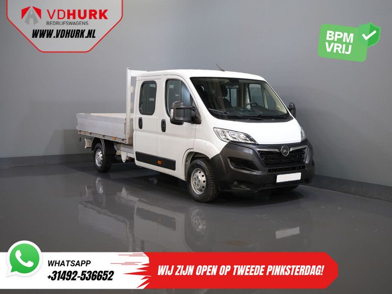 Opel Movano 2.2 140 pk DC Dubbel Cabine Open Laadbak/ 7 Pers./ 2.5t Trekverm./ Cruise/ Airco/ 288x215x35/ Pick up - Caja abierta furgoneta, Furgoneta combi: foto 1 Opel Movano 2.2 140 pk DC Dubbel Cabine Open Laadbak/ 7 Pers./ 2.5t Trekverm./ Cruise/ Airco/ 288x215x35/ Pick up - Caja abierta furgoneta, Furgoneta combi: foto 1