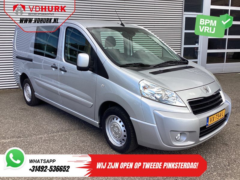 Peugeot Expert 2.0 HDI 130 pk L2 Dubbel Cabine DC EXPORT Airco/ Cruise/ Navi/ PDC/ Trekhaak - Furgoneta pequeña, Furgoneta combi: foto 1 Peugeot Expert 2.0 HDI 130 pk L2 Dubbel Cabine DC EXPORT Airco/ Cruise/ Navi/ PDC/ Trekhaak - Furgoneta pequeña, Furgoneta combi: foto 1