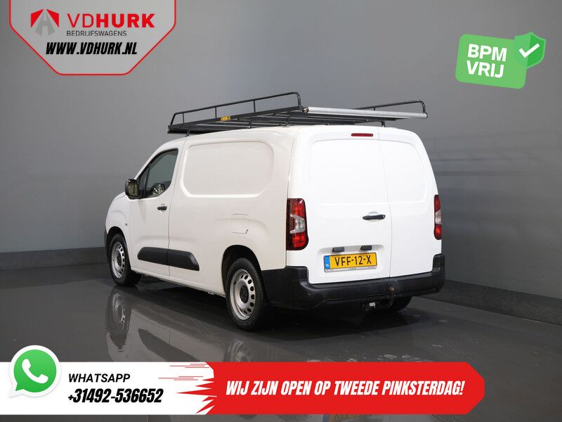 Peugeot Partner 1.5 HDI 130 pk Aut. L2 NL Auto/ 3Pers./ Carplay/ Airco/ Navi/ Imperiaal/ Cruise/ PDC/ DAB/ Trekhaak - Furgoneta pequeña: foto 2 Peugeot Partner 1.5 HDI 130 pk Aut. L2 NL Auto/ 3Pers./ Carplay/ Airco/ Navi/ Imperiaal/ Cruise/ PDC/ DAB/ Trekhaak - Furgoneta pequeña: foto 2