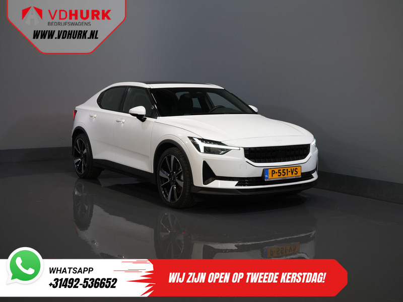 Polestar 2 Long Range 78 kWh 551 WLTP 95% SOH LED/ Adapt.Cruise/ Pano/ Stuurverw./ Stoelverw./ Memory/ Navi/ Carplay/ Climate/ Camera/ 20'' - Sedan: foto 1 Polestar 2 Long Range 78 kWh 551 WLTP 95% SOH LED/ Adapt.Cruise/ Pano/ Stuurverw./ Stoelverw./ Memory/ Navi/ Carplay/ Climate/ Camera/ 20'' - Sedan: foto 1