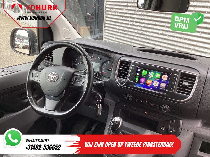 Toyota ProAce Worker 2.0 145 pk L3 Standkachel/ Stoelverw/ Carplay/ Camera/ PDC/ Cruise/ Trekhaak/ Airco - Furgón: foto 3 Toyota ProAce Worker 2.0 145 pk L3 Standkachel/ Stoelverw/ Carplay/ Camera/ PDC/ Cruise/ Trekhaak/ Airco - Furgón: foto 3