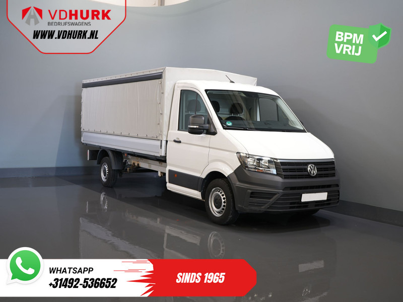 Volkswagen Crafter 35 2.0 TDI 180 pk DSG Aut. BPM VRIJ! 430x203 Open laadbak/ Schuifzeil/ Huif/ Climate/ Adapt. Cruise/ Camera/ Carplay - Caja abierta furgoneta: foto 1 Volkswagen Crafter 35 2.0 TDI 180 pk DSG Aut. BPM VRIJ! 430x203 Open laadbak/ Schuifzeil/ Huif/ Climate/ Adapt. Cruise/ Camera/ Carplay - Caja abierta furgoneta: foto 1
