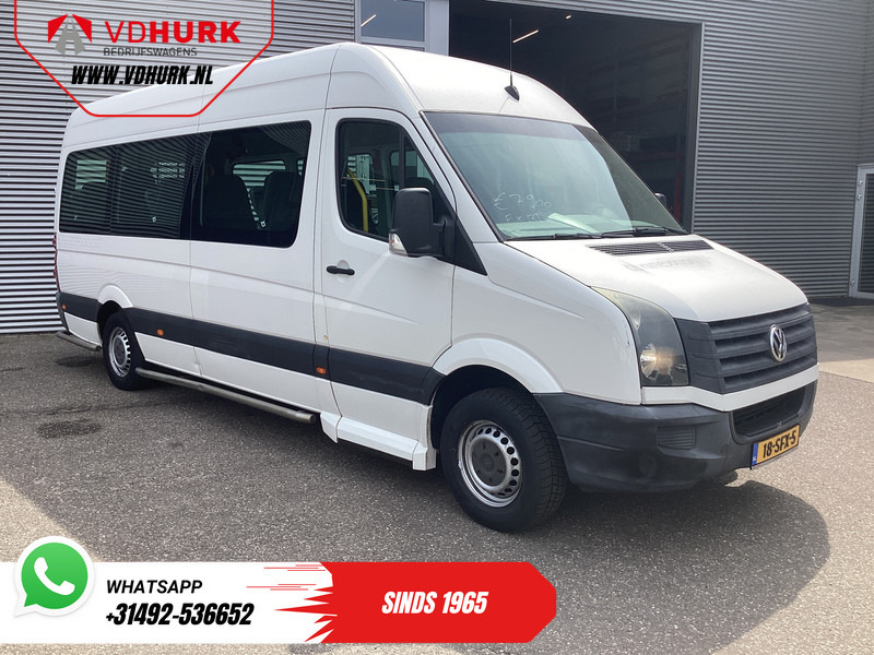 Volkswagen Crafter 35 2.0 TDI L3H2 EXPORT ONLY! €9.559 incl BTW/BPM Rolstoellift/ 9 Pers/ 9P/ Sidebars/ Rearbar/ Airco - Minibús, Furgoneta de pasajeros: foto 1 Volkswagen Crafter 35 2.0 TDI L3H2 EXPORT ONLY! €9.559 incl BTW/BPM Rolstoellift/ 9 Pers/ 9P/ Sidebars/ Rearbar/ Airco - Minibús, Furgoneta de pasajeros: foto 1
