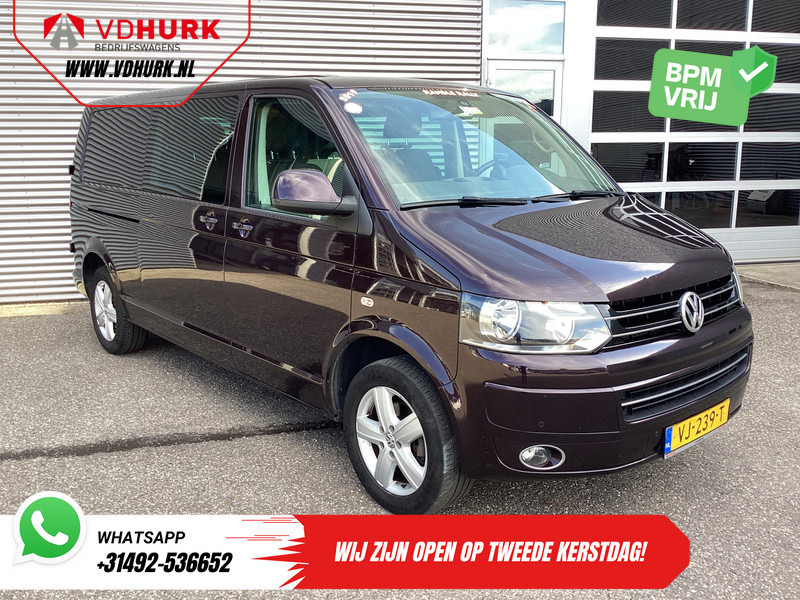 Volkswagen Transporter 2.0 TDI 140 pk DSG Aut. L2 Dubbel Cabine DC EXPORT 2.5t Trekverm./ Cruise/ Airco/ PDC V+A/ LMV - Furgoneta pequeña, Furgoneta combi: foto 1 Volkswagen Transporter 2.0 TDI 140 pk DSG Aut. L2 Dubbel Cabine DC EXPORT 2.5t Trekverm./ Cruise/ Airco/ PDC V+A/ LMV - Furgoneta pequeña, Furgoneta combi: foto 1