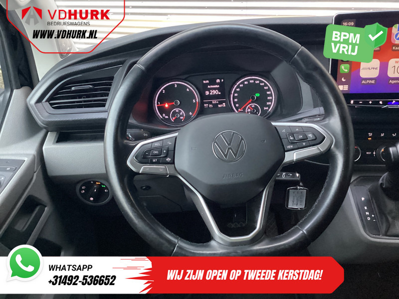 Furgoneta pequeña, Furgoneta combi Volkswagen Transporter T6.1 2.0 TDI 150 pk DSG Aut. L2 DC Dubbel Cabine LED/ 20" LMV/ Elek. Schuifdeur/ Alpine/ Leder/ Climate/ Cruise/ Camera/ Trekhaa: foto 14 Furgoneta pequeña, Furgoneta combi Volkswagen Transporter T6.1 2.0 TDI 150 pk DSG Aut. L2 DC Dubbel Cabine LED/ 20" LMV/ Elek. Schuifdeur/ Alpine/ Leder/ Climate/ Cruise/ Camera/ Trekhaa: foto 14