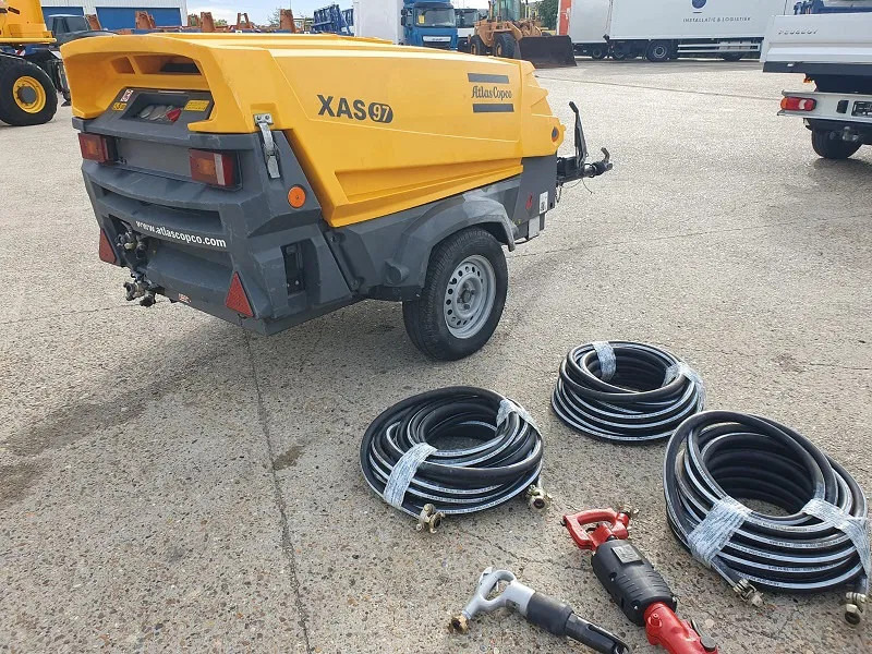 Atlas-Copco XAS97 -stock id100 - Compresor de aire: foto 1 Atlas-Copco XAS97 -stock id100 - Compresor de aire: foto 1