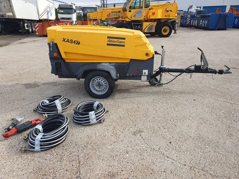 Atlas-Copco XAS97 -stock id100 - Compresor de aire: foto 3 Atlas-Copco XAS97 -stock id100 - Compresor de aire: foto 3