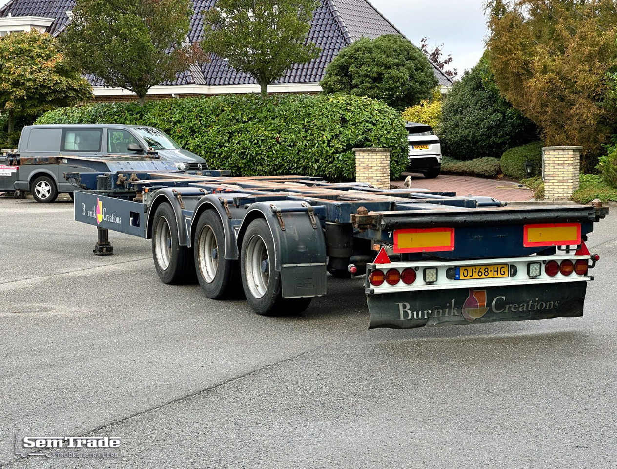 Burg BPO 15-27 Ccxhx BPW Axles Disc Brakes 40 FT. Chassis Lift Axle NEW APK - TUV - Portacontenedore/ Intercambiable semirremolque: foto 3 Burg BPO 15-27 Ccxhx BPW Axles Disc Brakes 40 FT. Chassis Lift Axle NEW APK - TUV - Portacontenedore/ Intercambiable semirremolque: foto 3