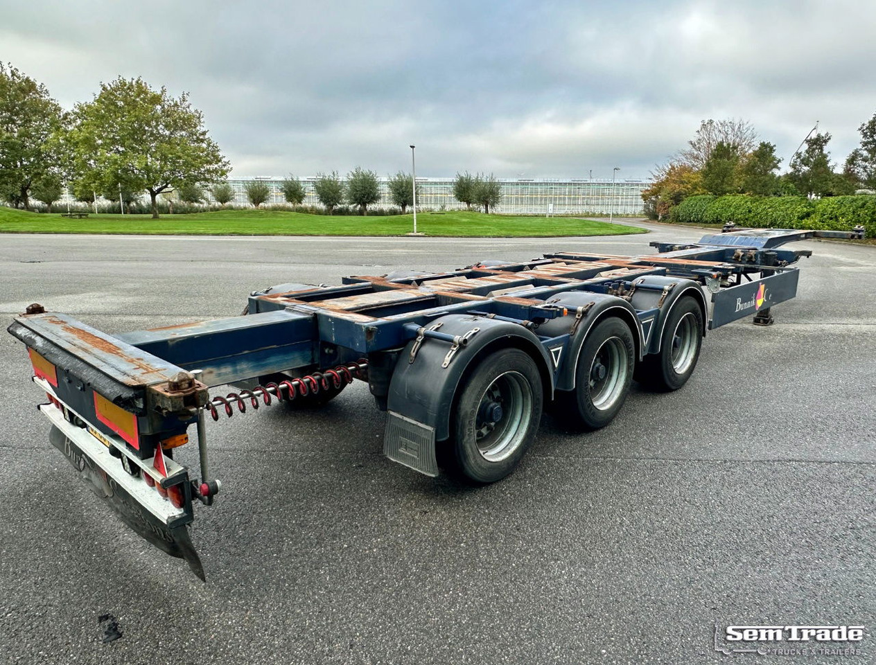 Burg BPO 15-27 Ccxhx BPW Axles Disc Brakes 40 FT. Chassis Lift Axle NEW APK - TUV - Portacontenedore/ Intercambiable semirremolque: foto 5 Burg BPO 15-27 Ccxhx BPW Axles Disc Brakes 40 FT. Chassis Lift Axle NEW APK - TUV - Portacontenedore/ Intercambiable semirremolque: foto 5
