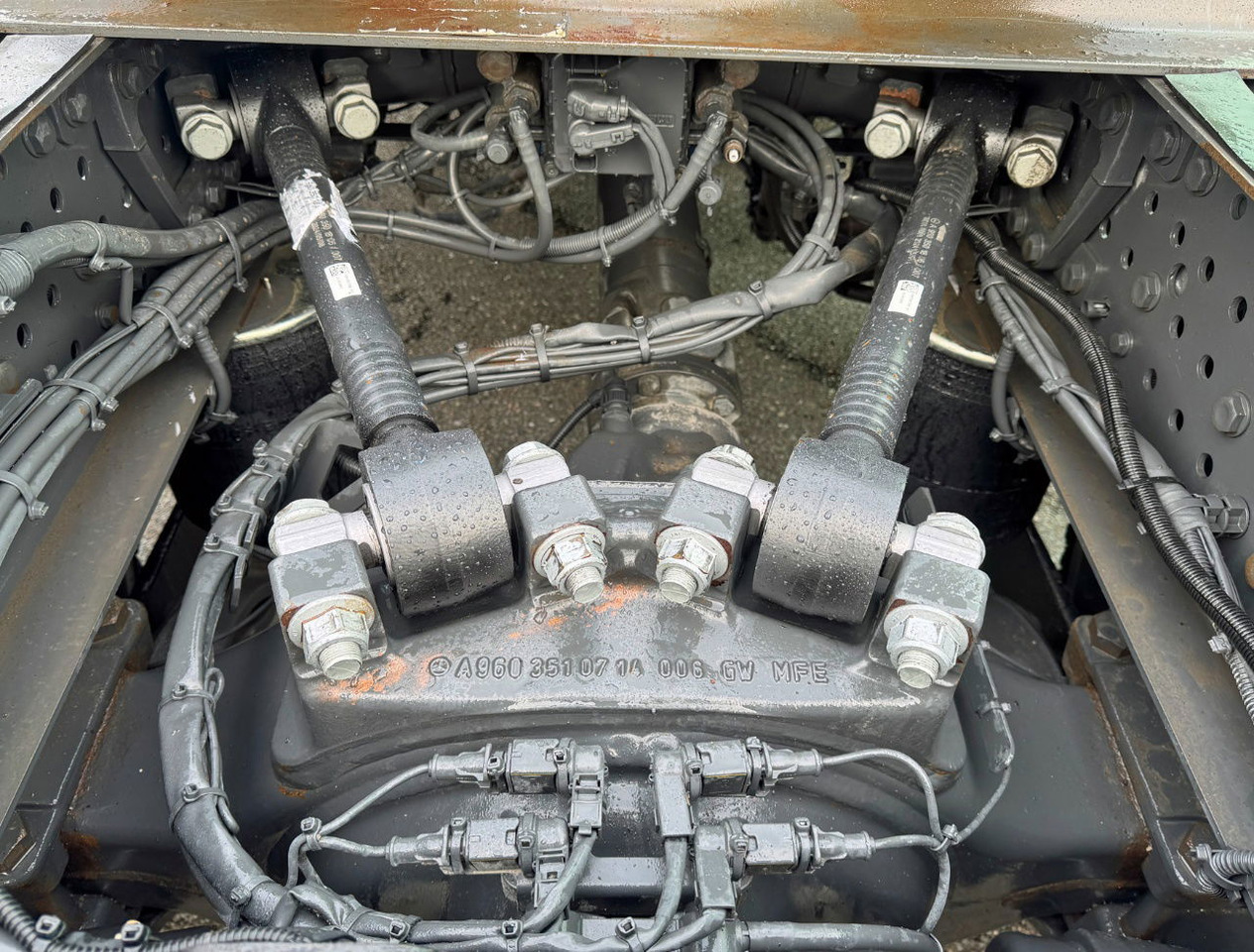 Cabeza tractora Mercedes-Benz Actros 1945 382.000 KM NEW TUV APK PTO + Hydraulics TOP Condition: foto 19