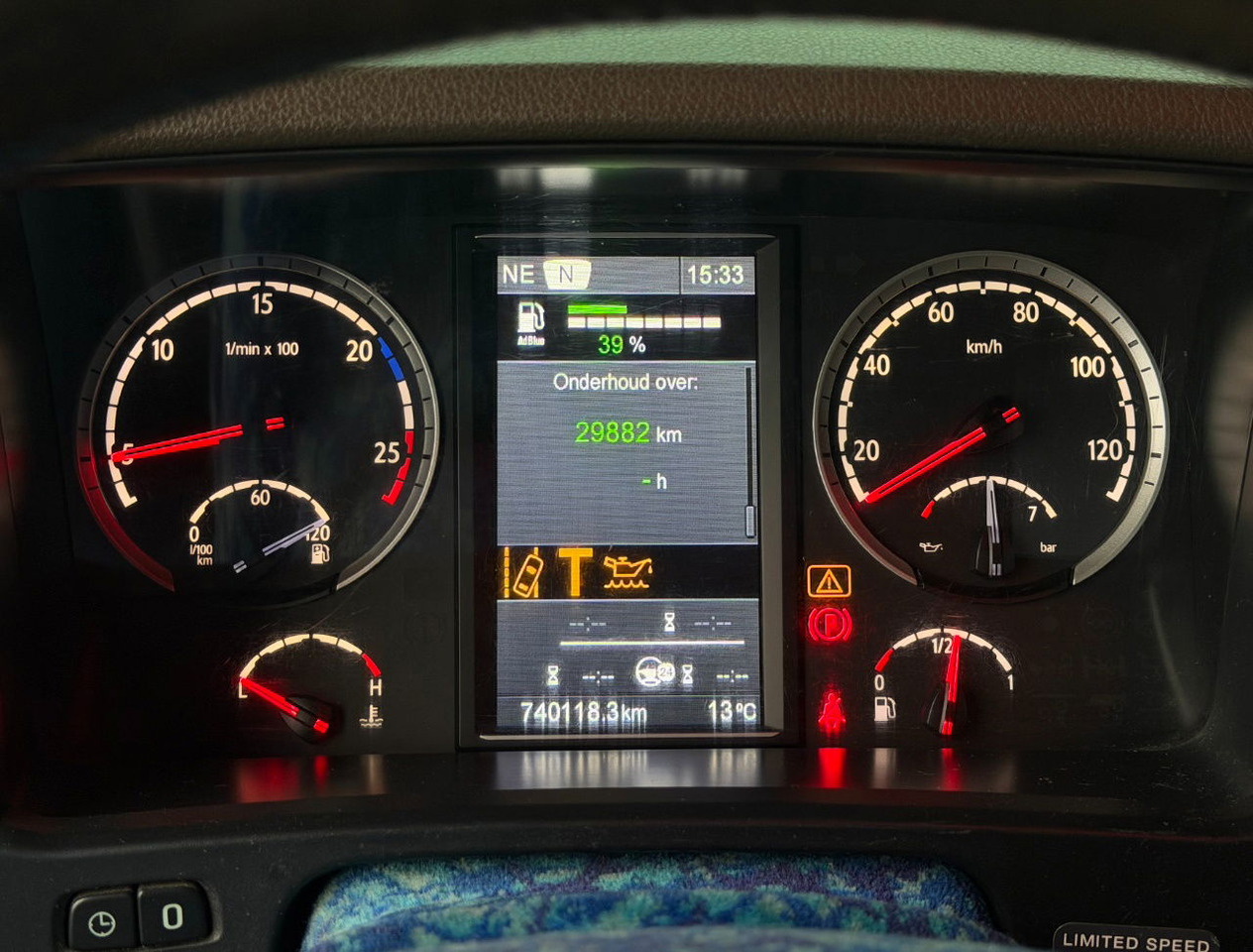 Cabeza tractora Scania R450 Euro 6 Full AIR Retarder PTO+Hydrolics BE-Truck: foto 14