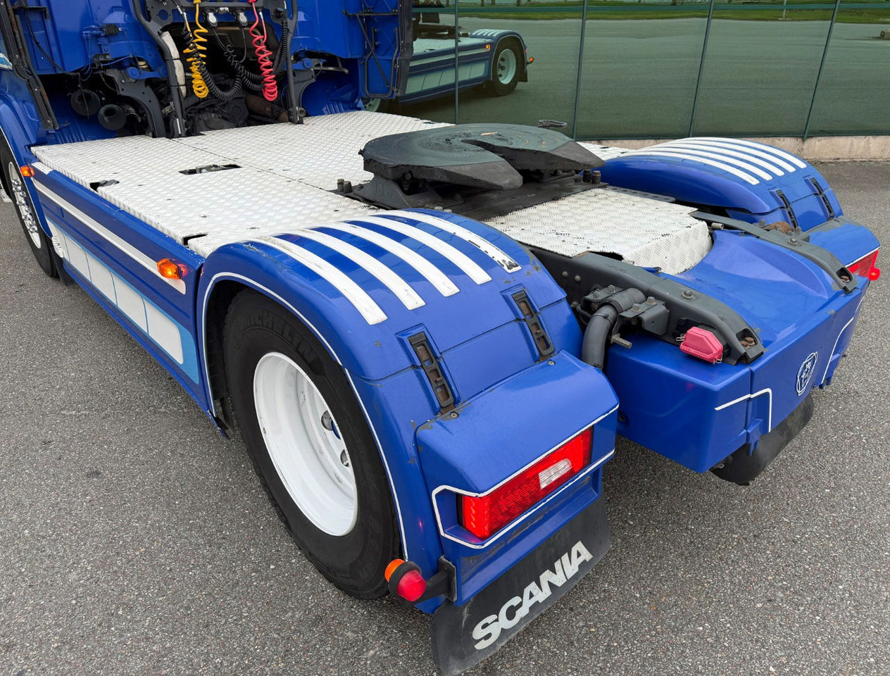 Cabeza tractora Scania R450 Euro 6 Full AIR Retarder PTO+Hydrolics BE-Truck: foto 22