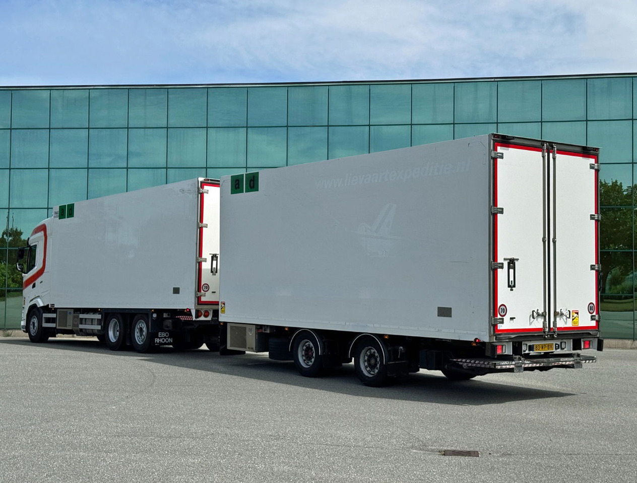 DAF XF 480 FAR Frigo Combi 50 CC 2x Lift Carrier TRS Iceland TOP Condition NL Combi - Frigorífico camión: foto 3 DAF XF 480 FAR Frigo Combi 50 CC 2x Lift Carrier TRS Iceland TOP Condition NL Combi - Frigorífico camión: foto 3
