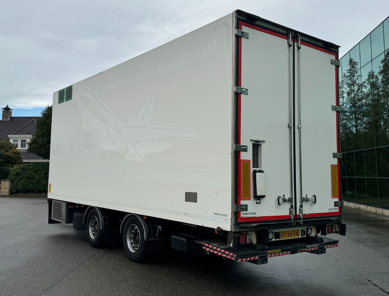 DRACO MZS 218 Wipkar 750 x 250 x 290 CM Inside Tail Lift 2021 TRS Iceland TOP Condition NL Trailertrailer - Caja cerrada remolque: foto 3 DRACO MZS 218 Wipkar 750 x 250 x 290 CM Inside Tail Lift 2021 TRS Iceland TOP Condition NL Trailertrailer - Caja cerrada remolque: foto 3