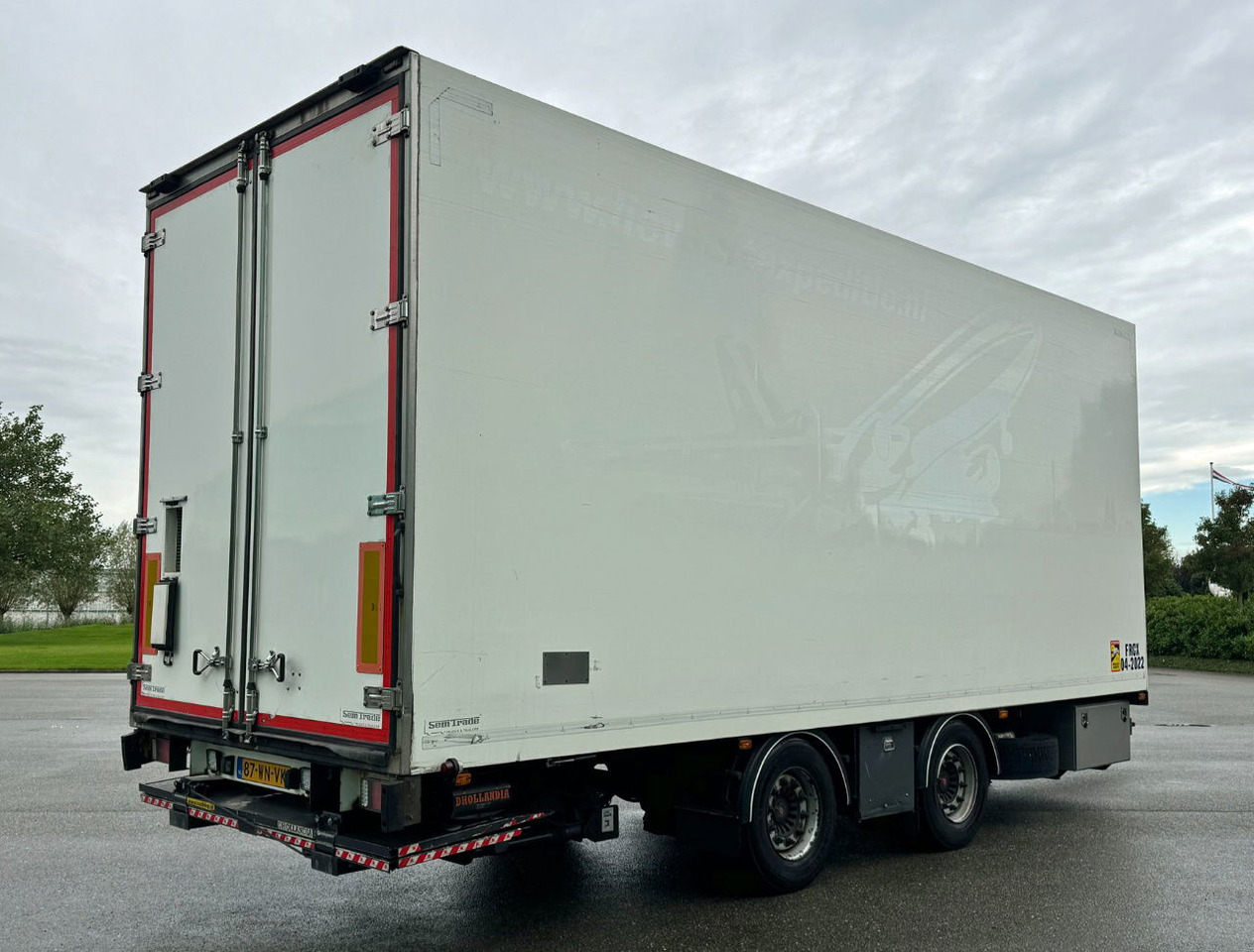 DRACO MZS 218 Wipkar 750 x 250 x 290 CM Inside Tail Lift 2021 TRS Iceland TOP Condition NL Trailertrailer - Caja cerrada remolque: foto 5 DRACO MZS 218 Wipkar 750 x 250 x 290 CM Inside Tail Lift 2021 TRS Iceland TOP Condition NL Trailertrailer - Caja cerrada remolque: foto 5