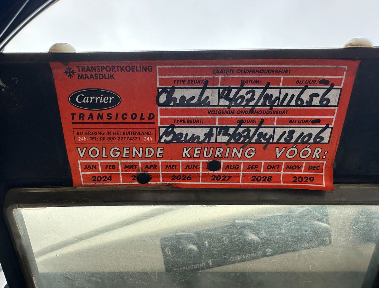 Frigorífico semirremolque Gray and Adams City Trailer Carrier Vector 1850 MT TRI-Temp Tail Lift Side Door Steering Axle 3 Pieces Available: foto 9 Frigorífico semirremolque Gray and Adams City Trailer Carrier Vector 1850 MT TRI-Temp Tail Lift Side Door Steering Axle 3 Pieces Available: foto 9